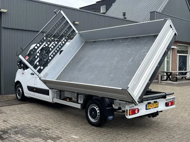 Renault Master T35 2.3 dCi L3 DC Airco 3 zijden kipper Telefoonverbinding Bluetooth Open laadbak Pic...