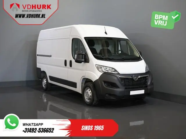 Fiat Ducato (Opel Movano) 2.2 140 pk L2H2 Betimmering/ Carplay/ 270Gr.Deuren/ Climate/ Camera/ Cruis...