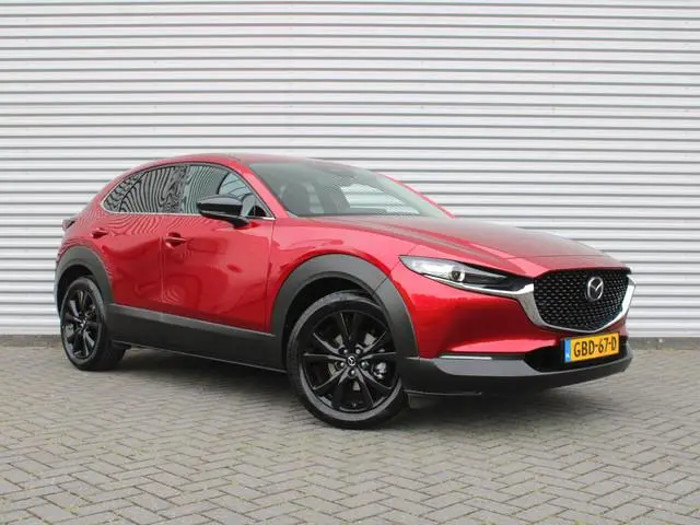 Mazda CX-30 2.0 e-SkyActiv-G M Hybrid Homura | Trekhaak | Camera | Stoelverwarming | HUD | 18" LM |...