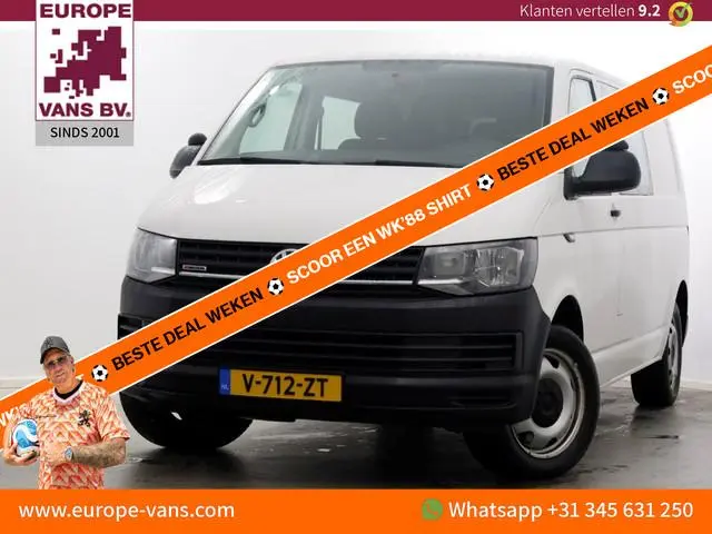 Volkswagen Transporter T6 2.0 TSI Benzine 4Motion 4x4 DSG-Automaat Lang D.C. Achterklep BPM-Vrij 07-...