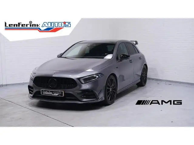 Mercedes-Benz A-klasse 250 Premium Plus Panodak Burmester Sound PDC v+a Leder/alcantara Navi