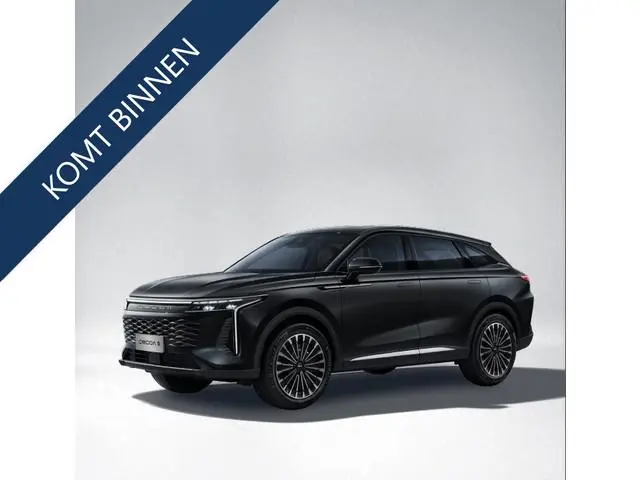 omoda 9 1.5T-GDi SHS-P 145 KM ELEKTRISCH | 538 PK | MAT ZWART NIEUWE OMODA 9 PREMIUM AWD 4WD 4X4