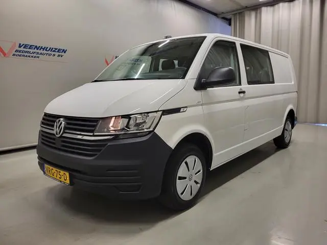 Volkswagen Transporter 2.0TDI L2/H1 Dubbele Cabine Euro 6!