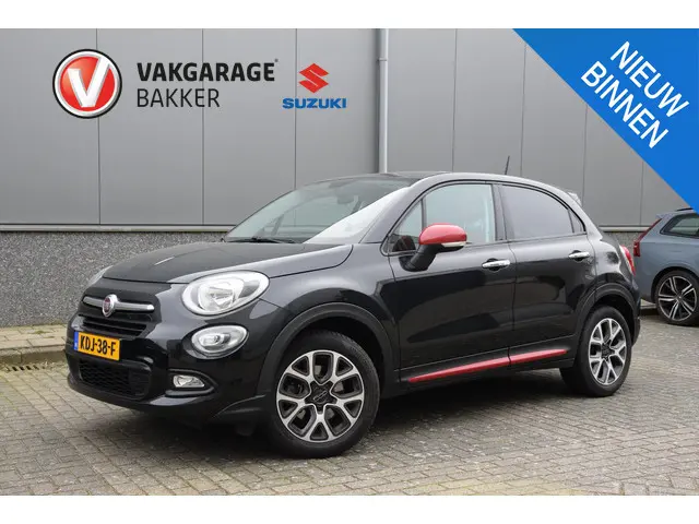 Fiat 500 X 1.6 Lounge | elektrisch glazen panorama-dak | lendensteun | Navigatie |