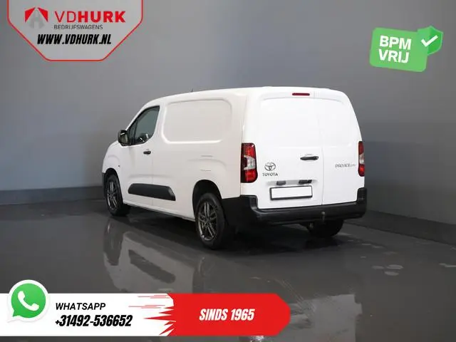 Toyota PROACE CITY 1.5 D-4D 130 PK Aut. 3 Pers./ Carplay/ Airco/ Camera/ Standkachel/ LMV/ Trekhaak/...
