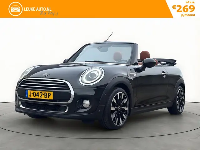 MINI Cooper Cabrio 1.5 136PK Aut. Chili Serious Business Leer Harman-Kardon Apple-Carplay