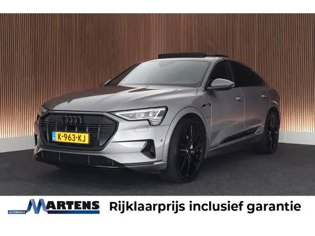 Audi e-tron Sportback 55 408pk quattro Business edition Plus 95 kWh SOH 92% Panoramadak Luchtvering...