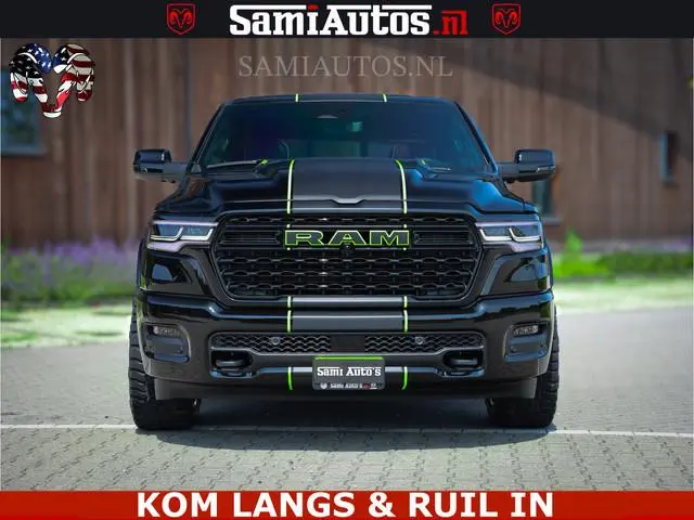 Dodge RAM Limited Night High Output 540HP 706Nm | Massage + Full Option | De Meest Luxe en Volle Pic...