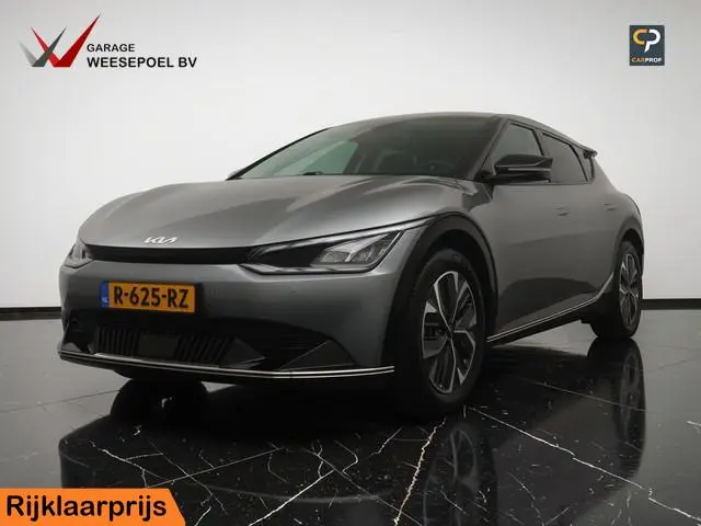 Kia EV6 77.4kWh Plus (SOH: 100%) - Navigatie - Camera - Lederen bekleding - Stoelverwarming - Meridi...