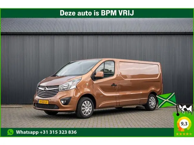 Opel Vivaro 1.6 CDTI L2H1 120PK | 3-Zits | Cruise | Airco