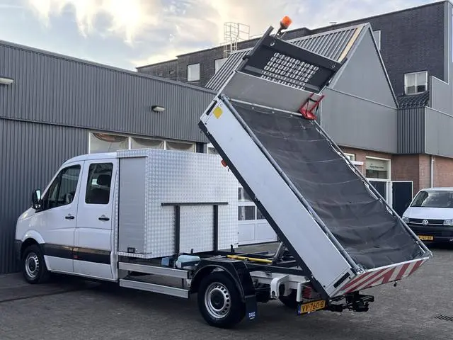 Volkswagen Crafter 35 2.0 TDI DC Maxi Kipper 3500kg trekgewicht Euro 6 Airco Cruise controle 6-Perso...