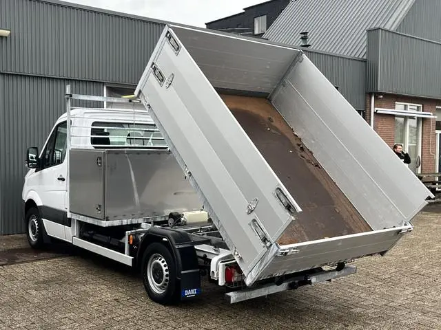Mercedes-Benz Sprinter 316 1.8 NGT 366 CNG en Benzine 157pk Automaat Pick-up Open laadbak Kipper Ger...