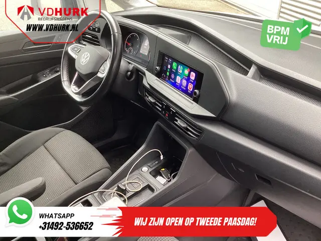 Volkswagen Caddy Cargo 2.0 TDI 125 pk DSG Aut. LED/ Standkachel/ Stoelverw./ Carplay/ Airco/ Cruise/...