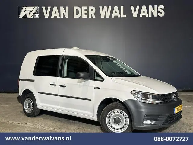 Volkswagen Caddy 2.0 TDI L1H1 Euro6 Airco | Camera | Cruisecontrol | Trekhaak Verwarmde Voorruit, Zi...