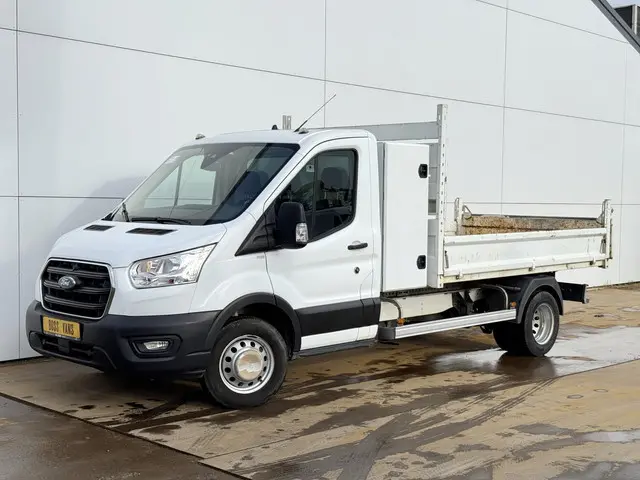 Ford Transit 2.0 TDCI 170PK Kipper Dubbellucht Trekhaak Airco Cruise Control  Lane Assist Bluetooth...