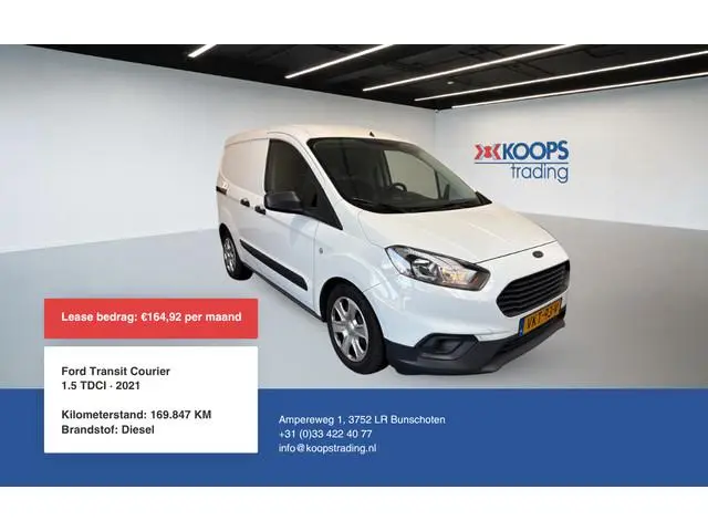 FORD TRANSIT COURIER Transit Courier 1.5 TDCI 75pk Ambiente APK 2027 