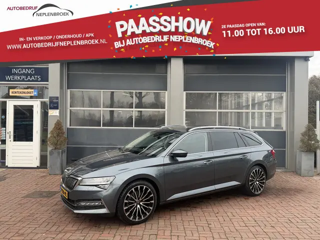 ŠKODA Superb Combi 1.4 TSI iV Business Edition Plus 245pk Hybride 2020 Navi,19inch,Leer,Panodak,Came...