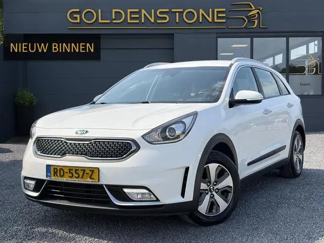 Kia Niro 1.6 GDi Hybrid DynamicLine SOH %100,Carplay,142pk,Camera,Navi,Clima,Cruise,Pdc,Rijstrooksen...