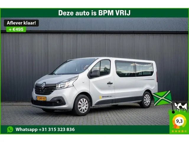 Renault Trafic Passenger **1.6dCi 9-Pers L2H1 | Incl. BPM, BTW vrij | R-Link | Navi | Airco | Cruise...