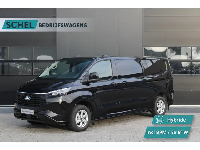 Ford Transit Custom 320 2.5 PHEV L2H1 Limited 232pk - 2x Schuifdeur - Trekhaak - Stoel/Stuurverwarmi...