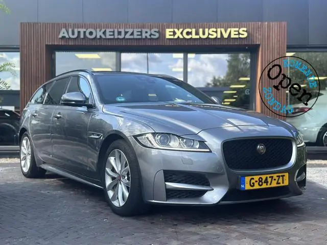 Jaguar XF Sportbrake 2.0d Chequered Flag R Sport Panoramadak Carplay Stoelverw.