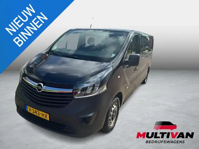 Opel Vivaro 1.6 CDTI L2H1 DC 125PK | MARGE | 6 PERSOONS | CRUISE | AIRCO | RUIME BUS