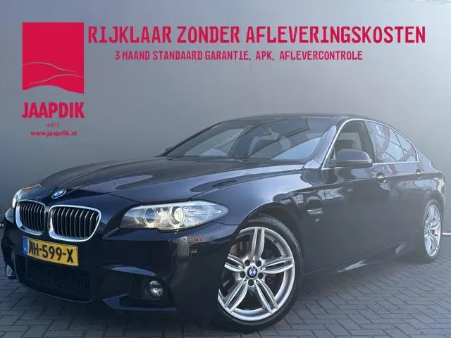 BMW 5-serie BWJ 2017 520i 184 PK  M-Sport Edition AUTOMAAT | LEDER | FULL LED | ELEKTR. STOELEN | EL...