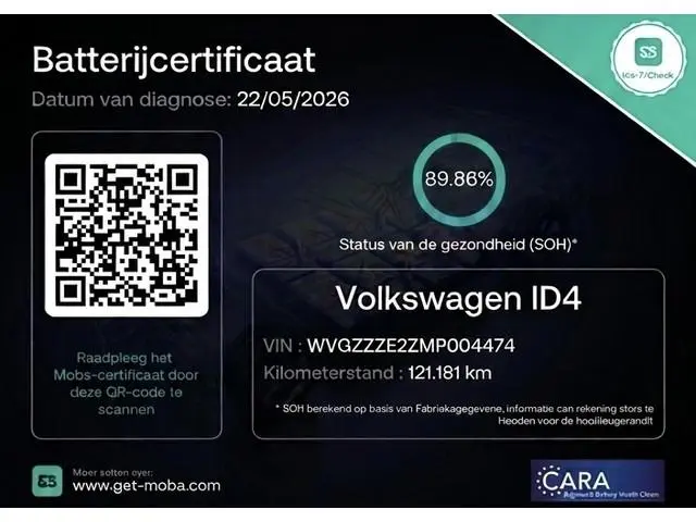Volkswagen ID.4 First 77 kWh | 78,18% SOH | Led | Camera | Adap. Cruise | Stoelv