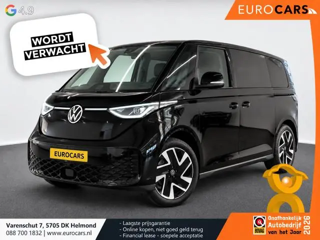 Volkswagen ID. Buzz Pro 77kWh 204 pk 5-persoons Navigatie Apple CarPlay Android Auto Parkeerhulp Cru...