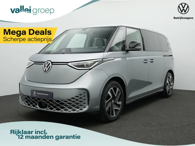 Volkswagen ID. Buzz 1st 77kWh 204 pk | IQ Light | Stuur-/stoelverwarming | Achteruitrijcamera | Navi...
