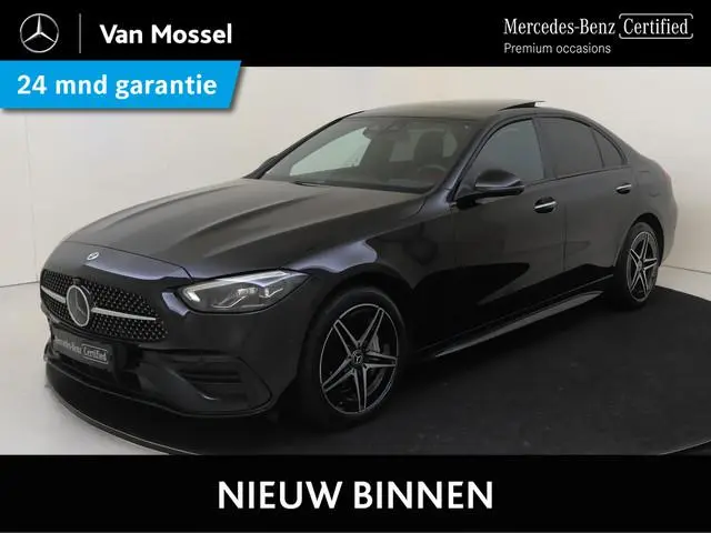 Mercedes-Benz C-klasse 300 e AMG Line Limited /Panoramadak /Memory /HUD /360 Camera