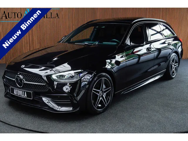 Mercedes-Benz C-klasse Estate 180 AMG Line Panodak Leer 360° Memory Distronic+ Matrix Laser Navi LED...