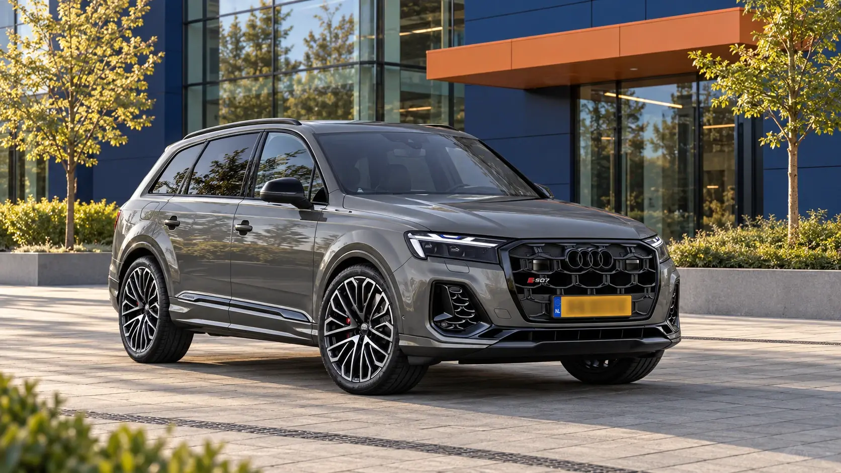 Audi SQ7 TFSI in grijs