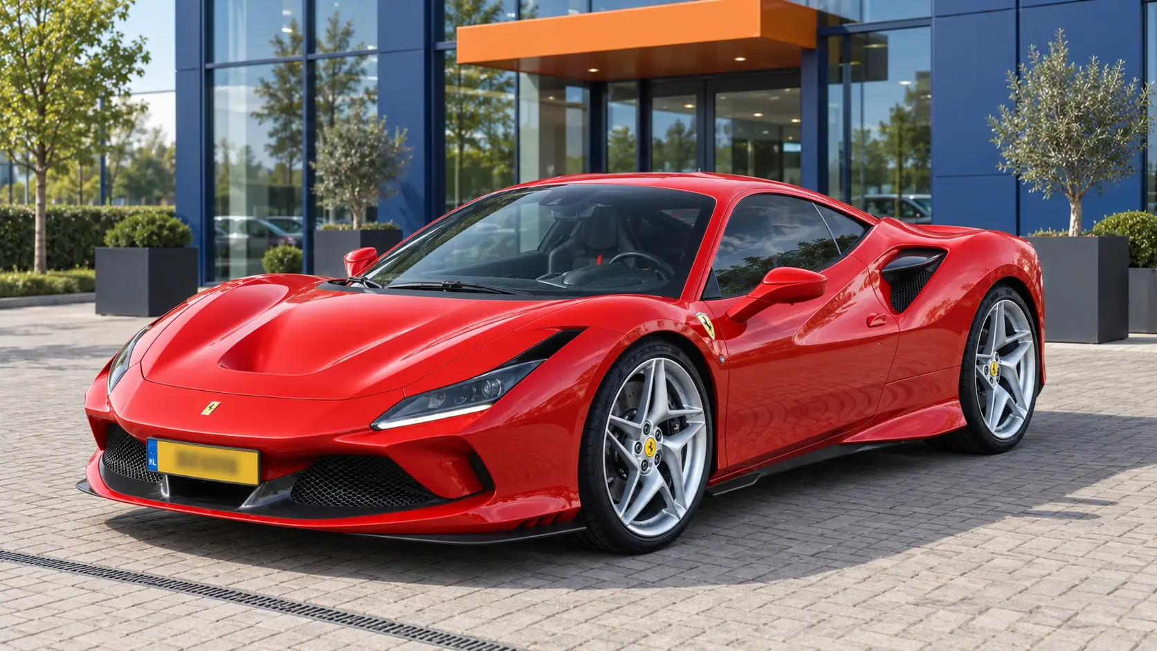 Ferrari F8 Tributo kopen: rode Coupé
