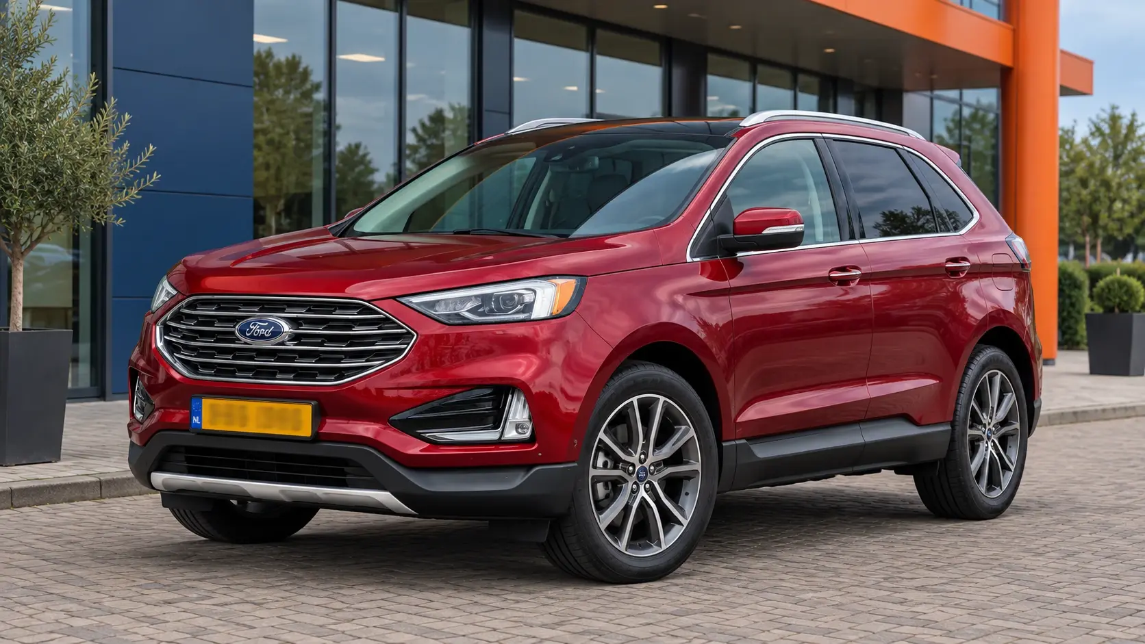 Ford Edge – rode Titanium na de facelift