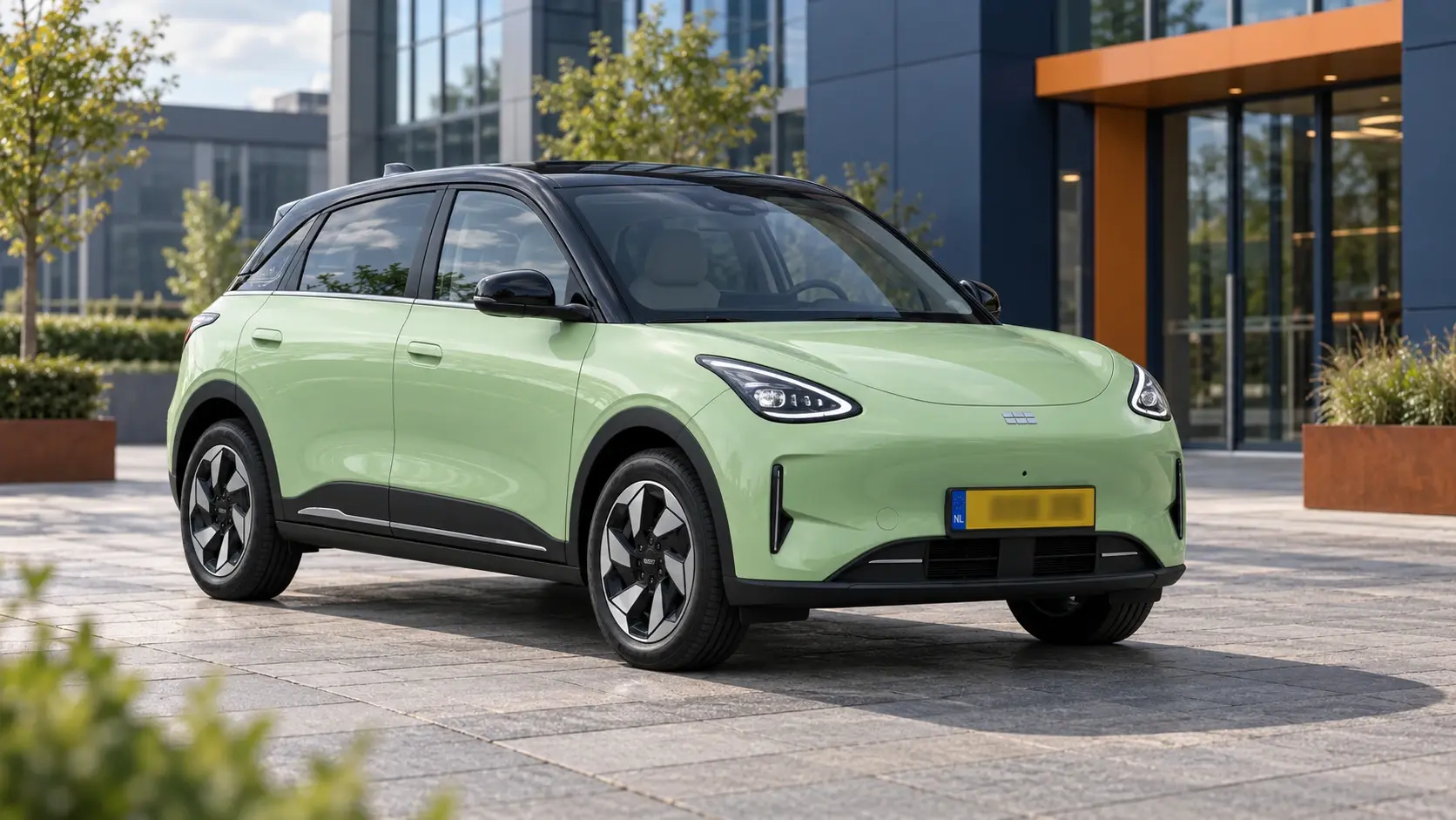Geely E2 – voorzijde