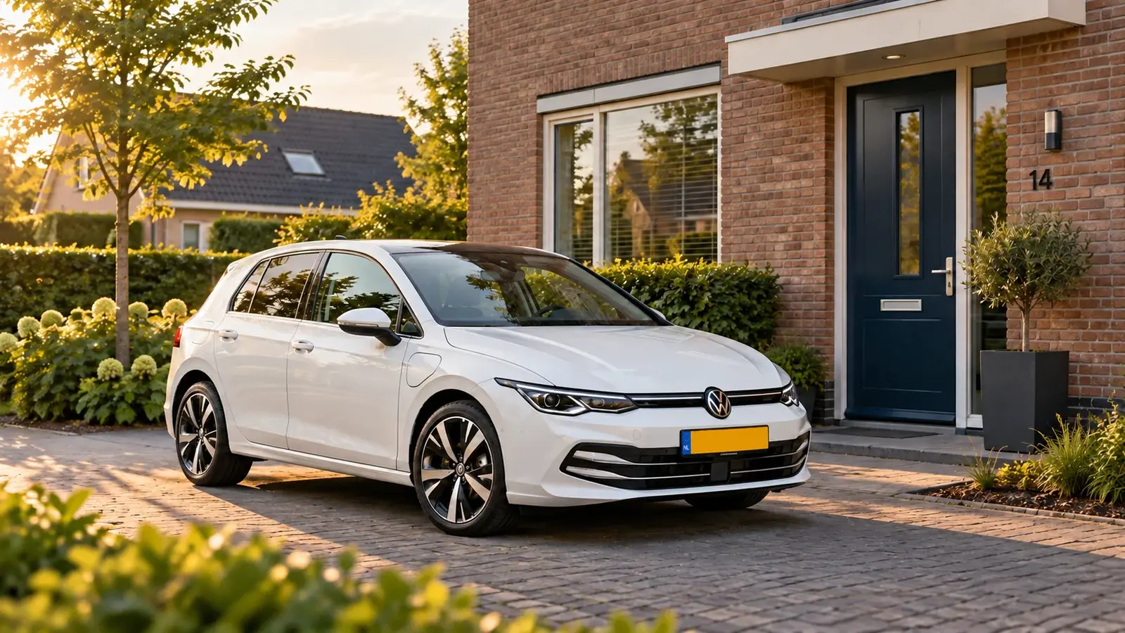 Volkswagen Golf VIII voor een Nederlandse woning