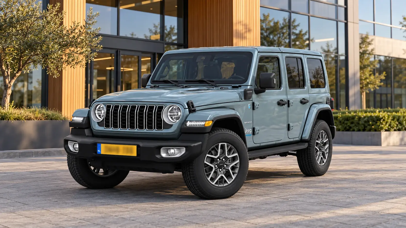 Jeep Wrangler – voorzijde