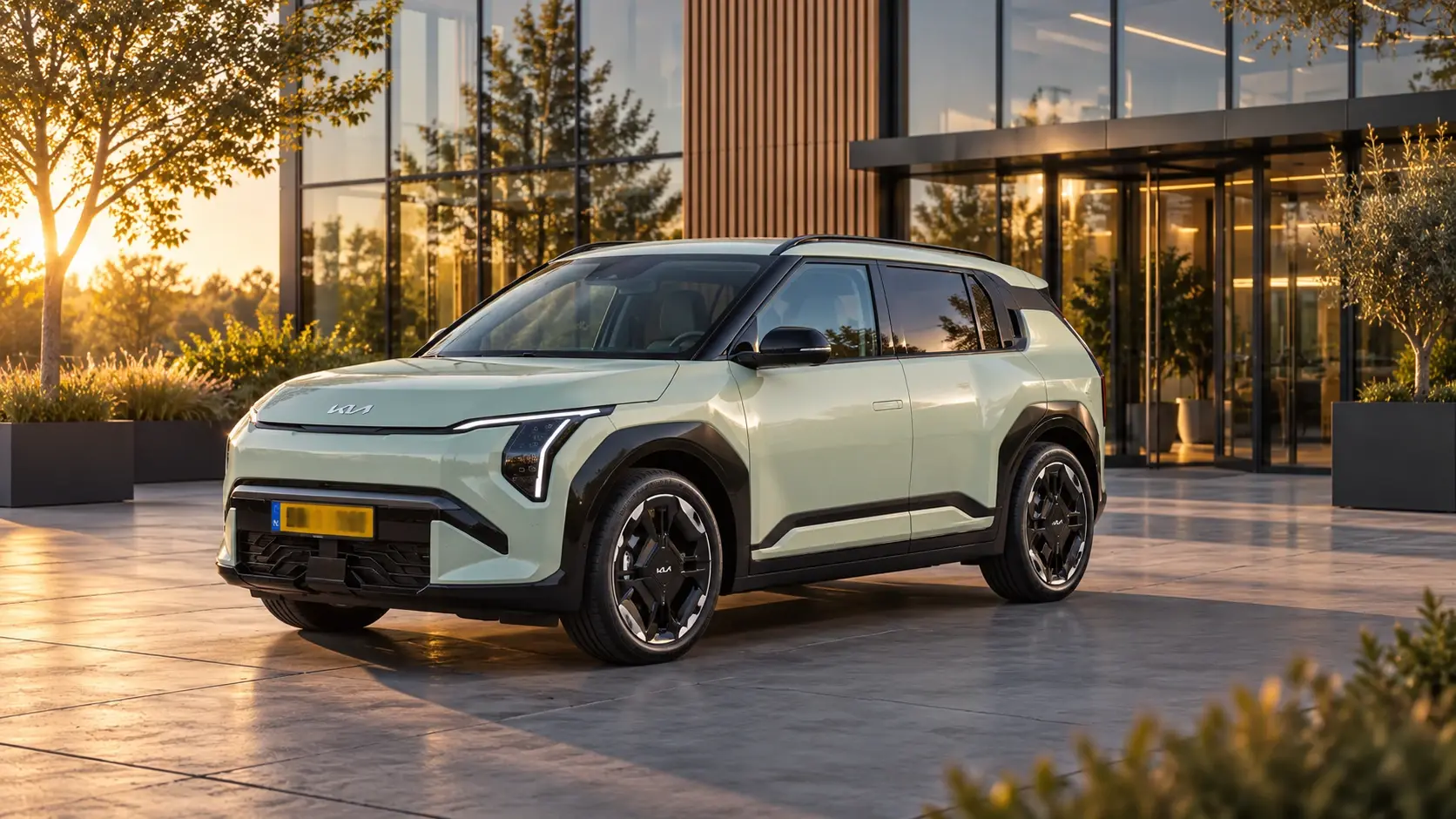Kia EV3 – voorzijde