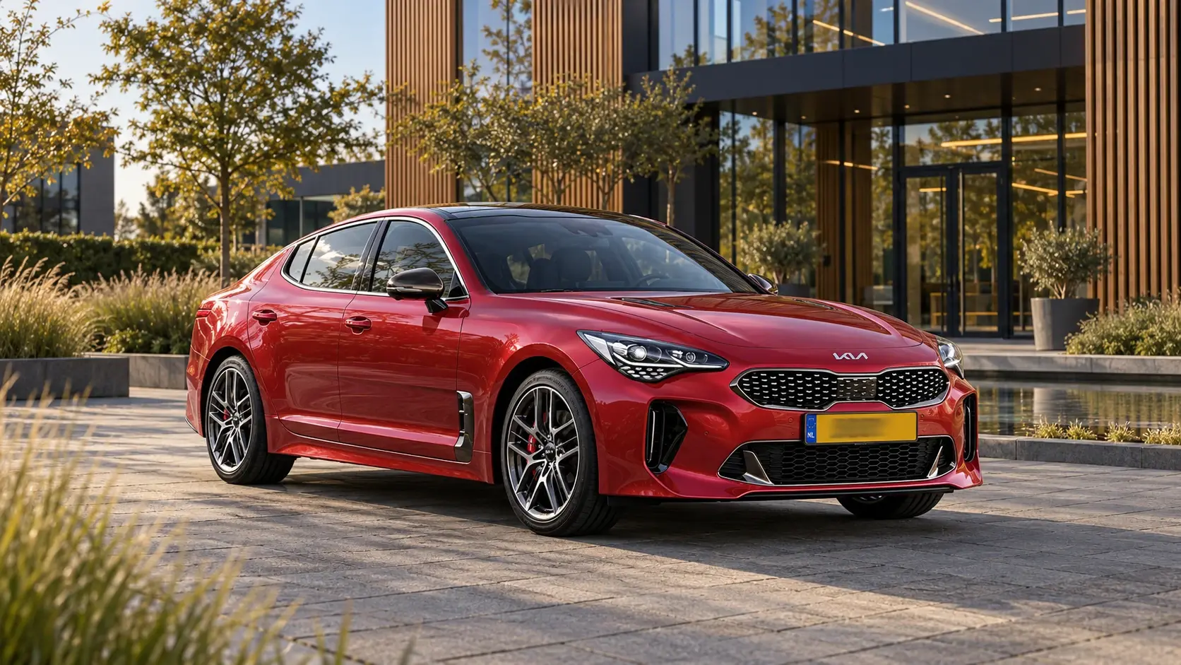 Kia Stinger – voorzijde