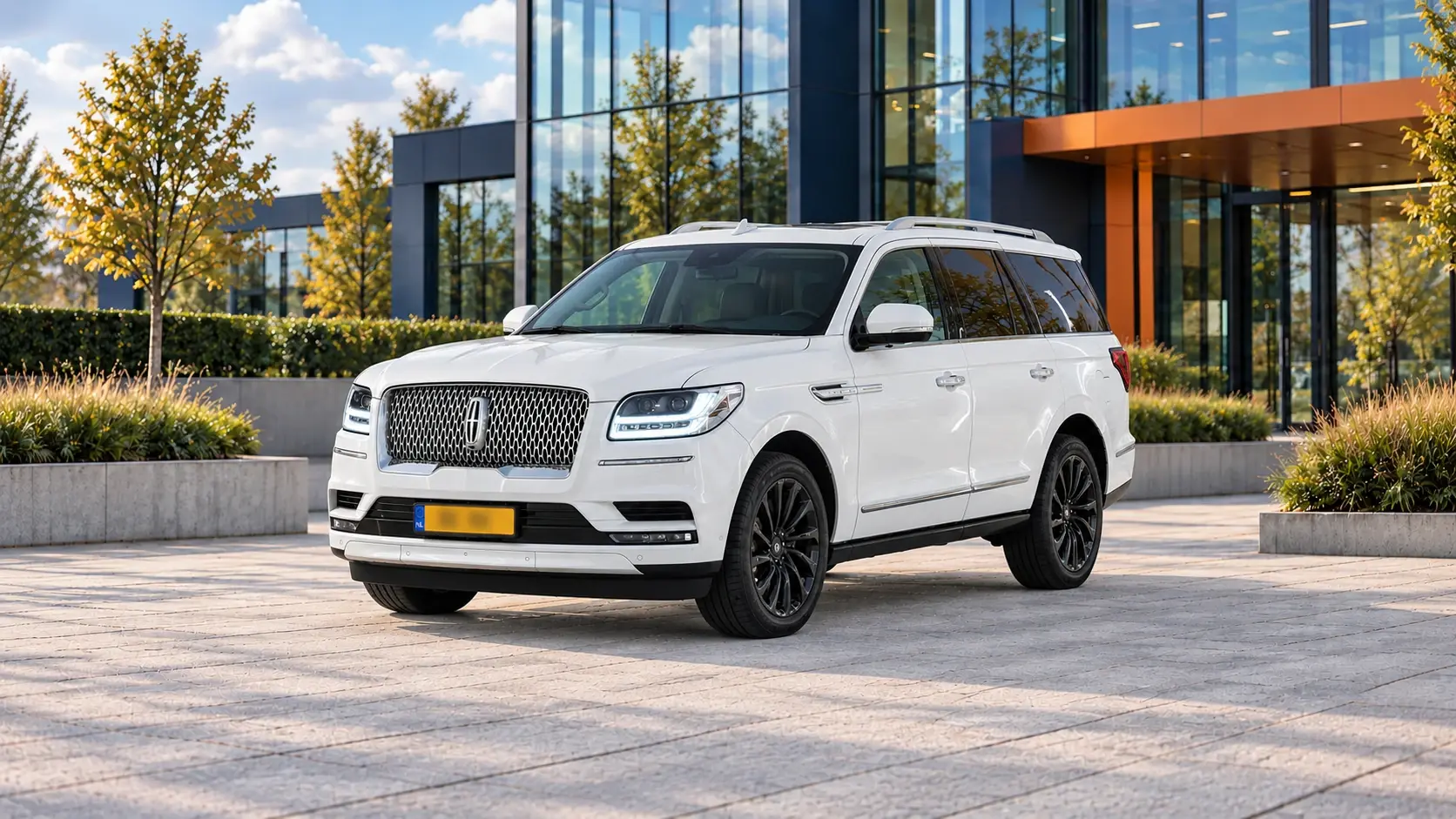 Lincoln Navigator van voren