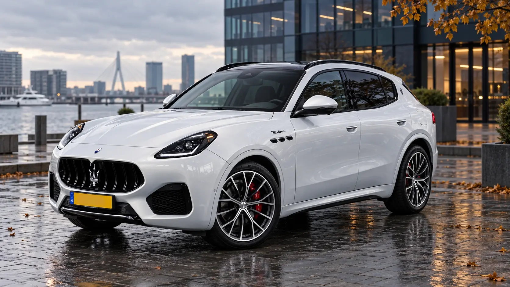 Maserati Grecale van voren