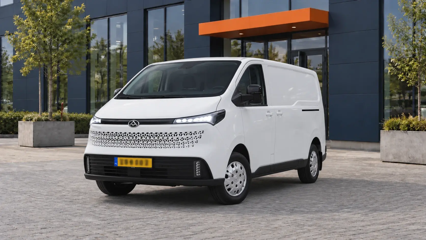 Maxus eDeliver7 huisstijl van voren