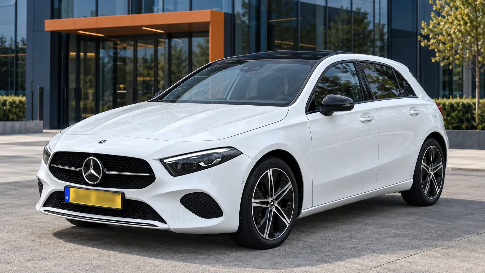 Mercedes-Benz A-Klasse van voren