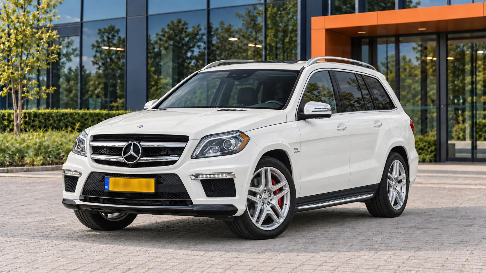 Mercedes-Benz GL van voren