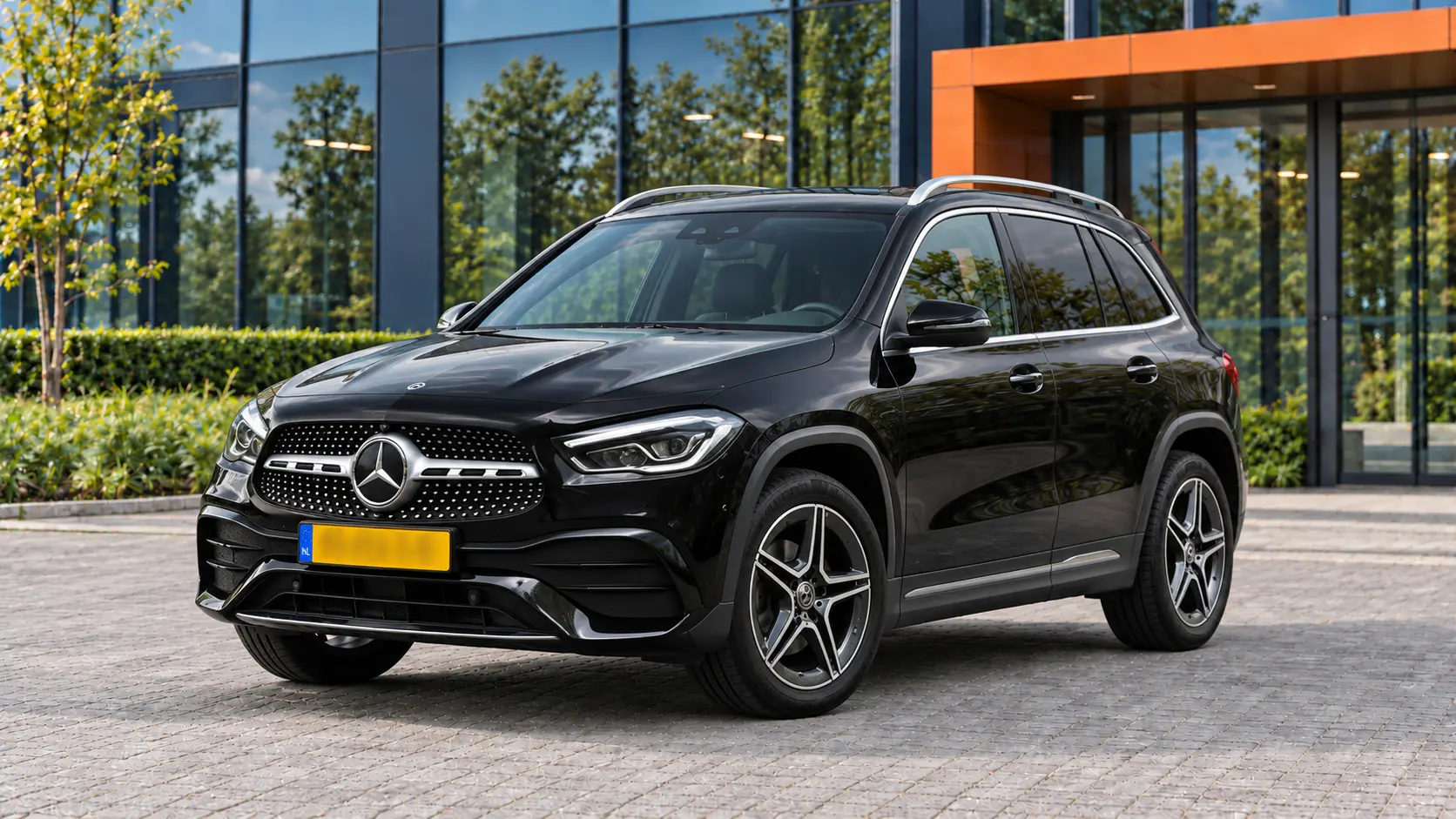Mercedes-Benz GLA van voren