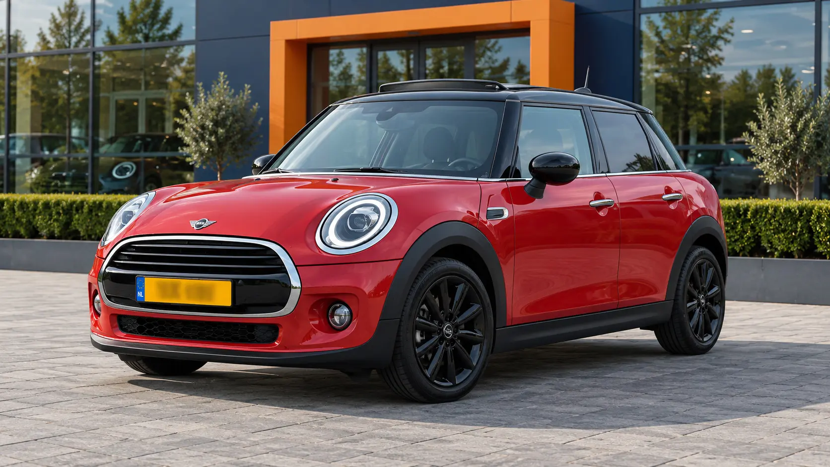 MINI Cooper van voren