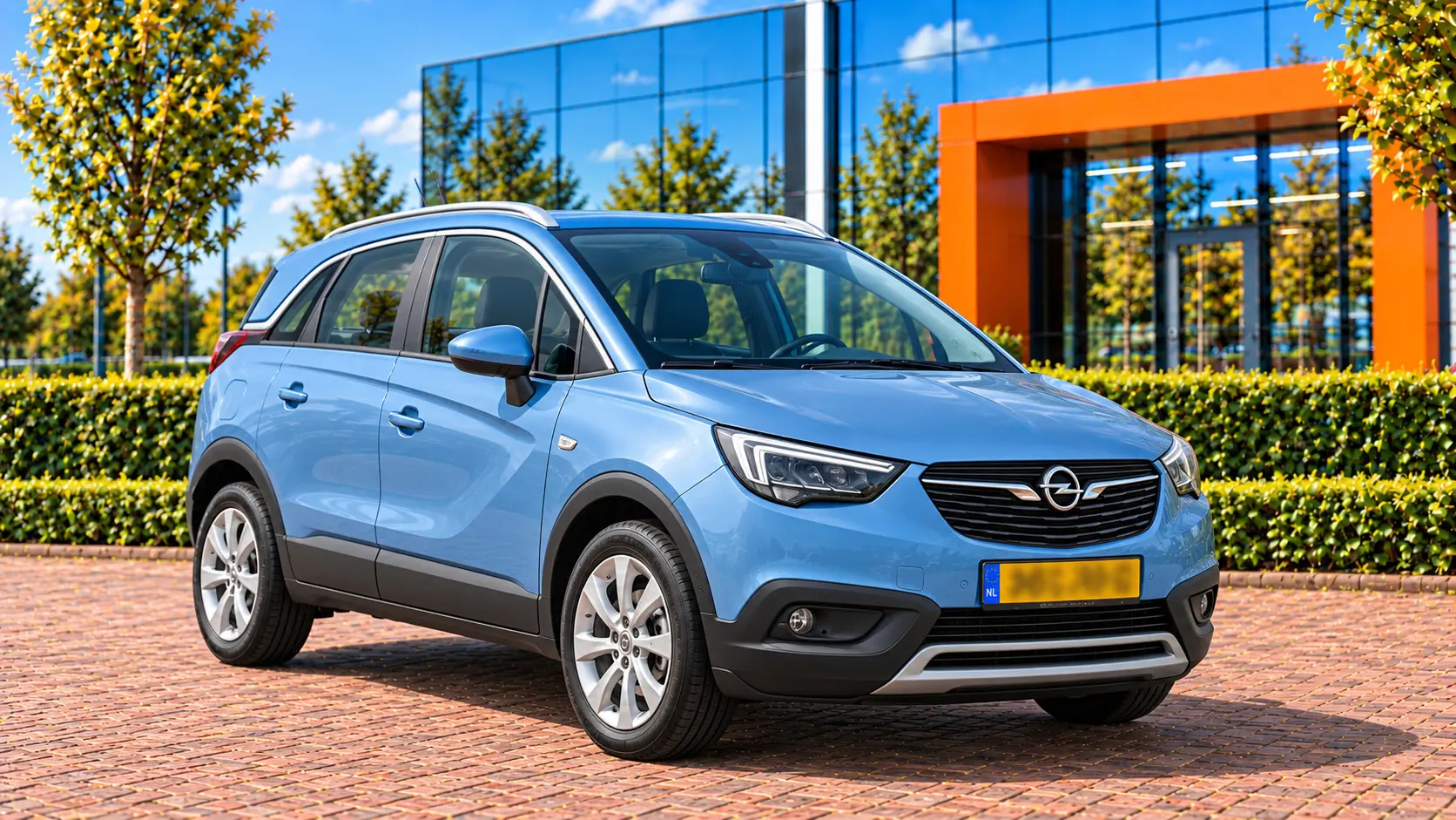 Opel Crossland X van voren