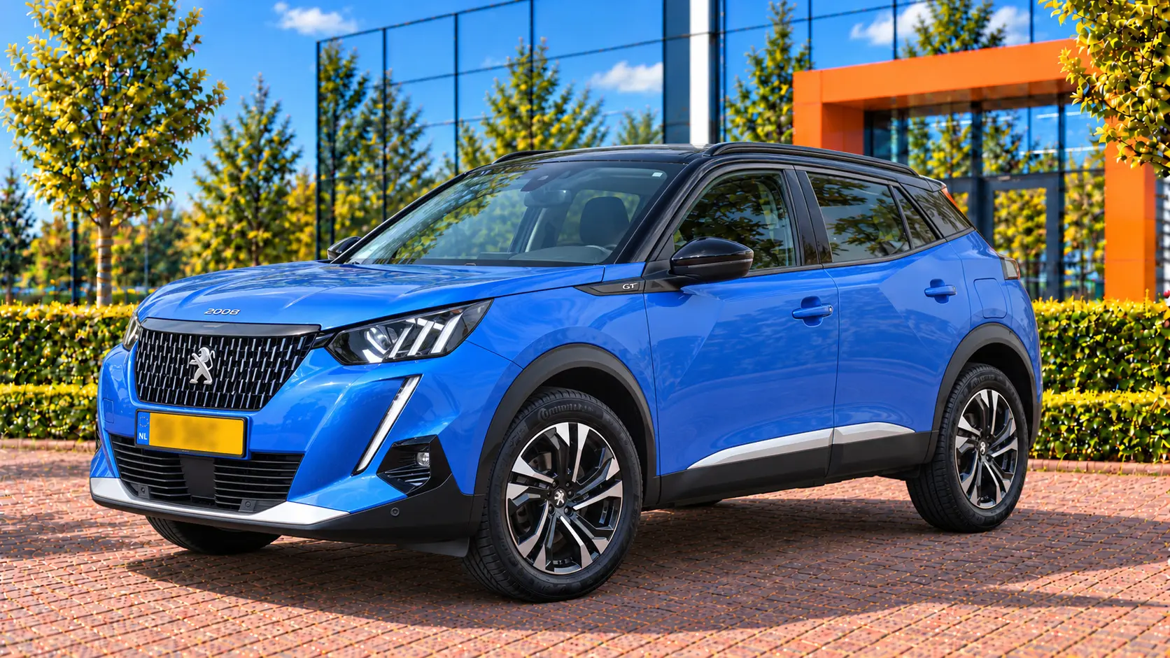 Peugeot 2008 van voren