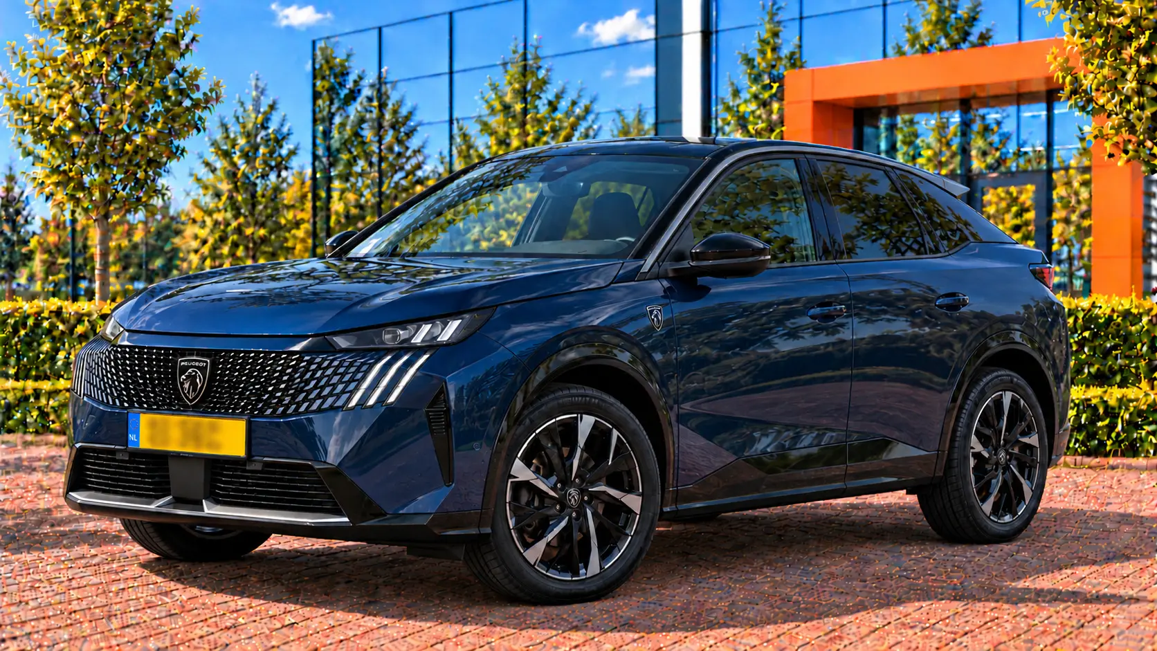 Peugeot 3008 van voren